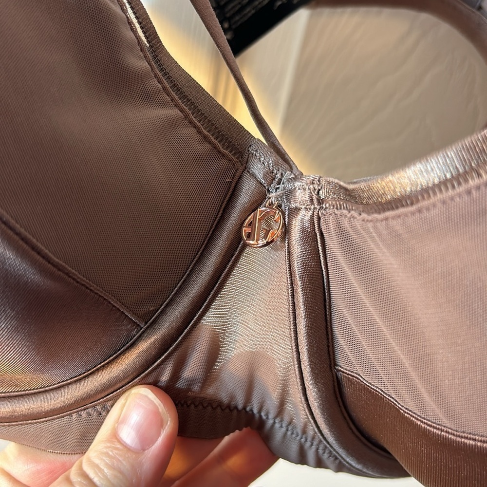 Ashley Graham Brown padded bra with underwire size 40 G - Picture 6 of 10